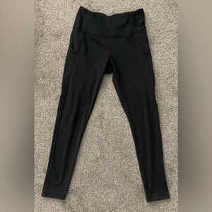 Preowned Women’s Danskin Active High Waist Leggings Yoga Pants 9179 Black Small